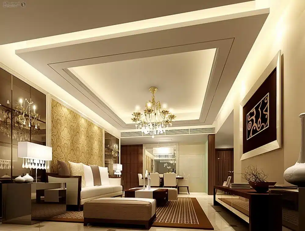 Premium Gypsum false ceiling design in Bhavnagar – Sajavat Ceilings