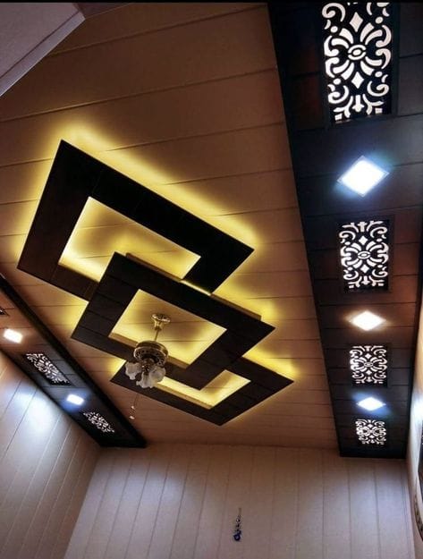 Premium PVC false ceiling design in Bhavnagar – Sajavat Ceilings