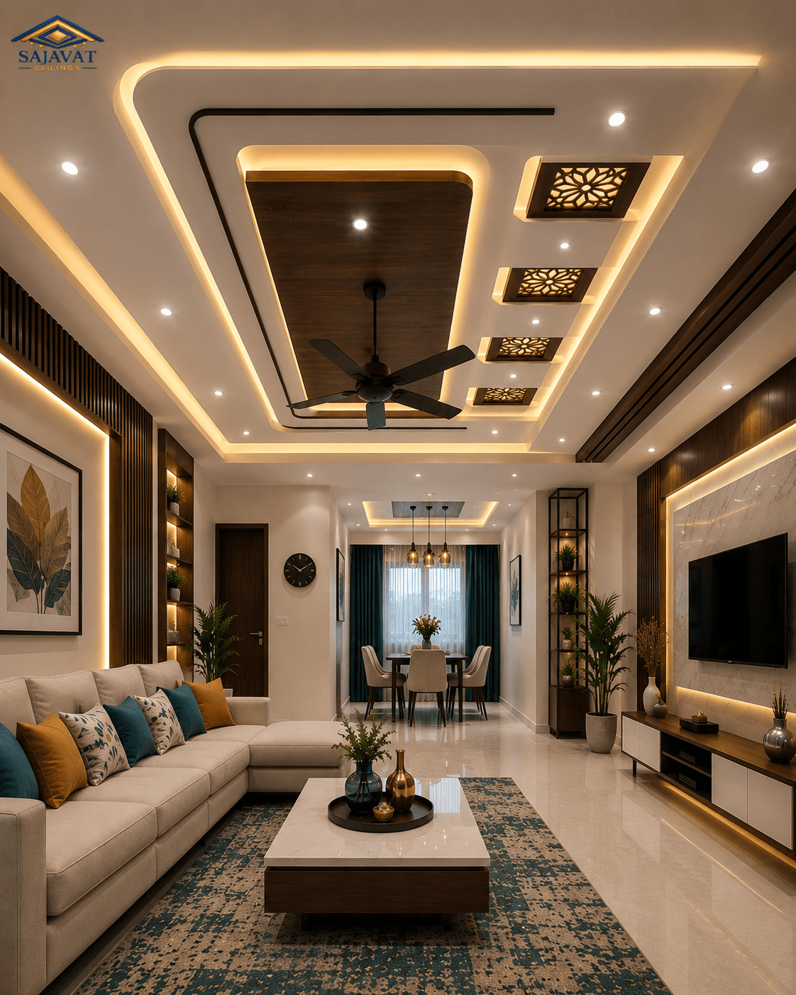Living Room Ceiling