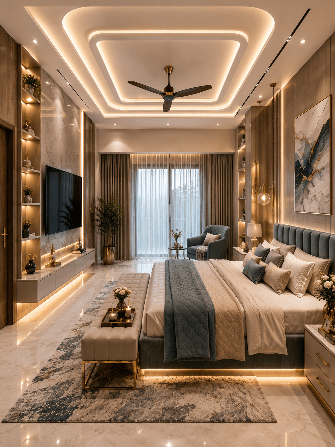 Bedroom Ceiling