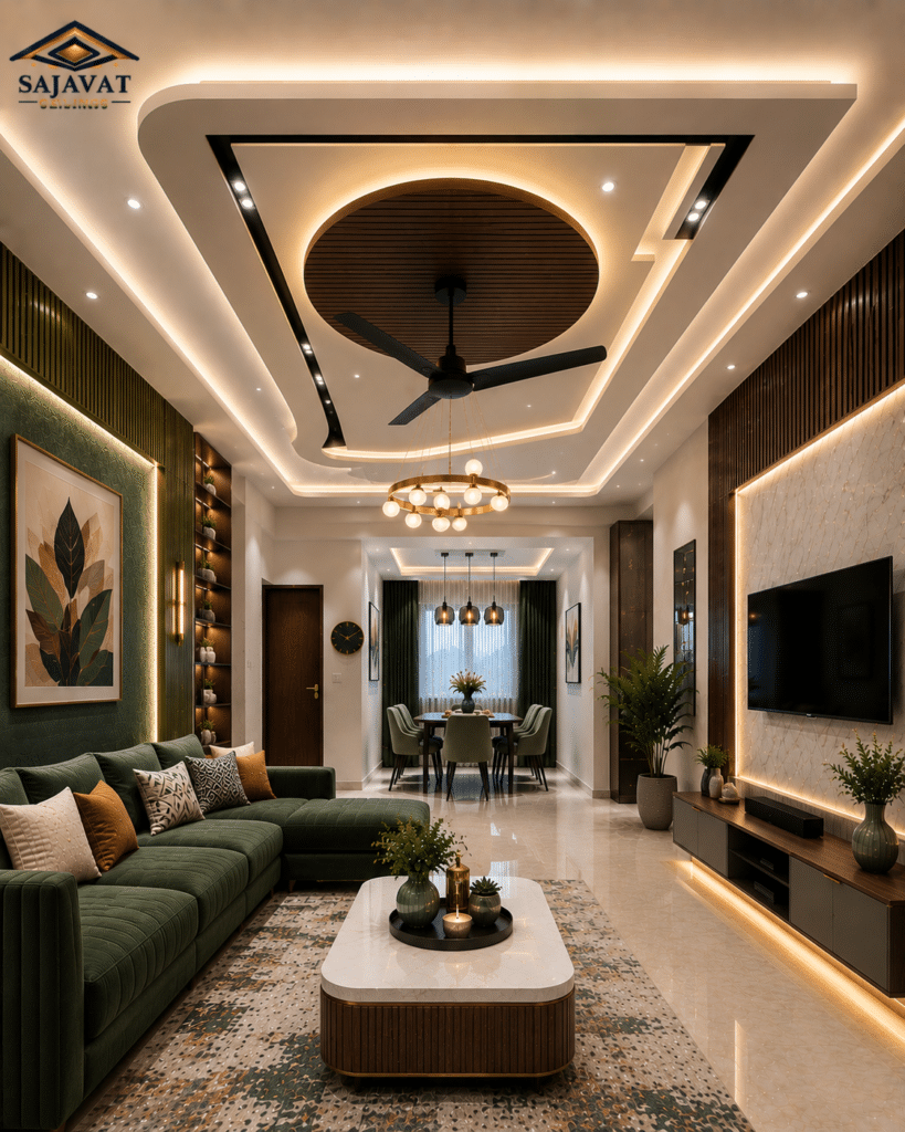 Living Room Ceiling