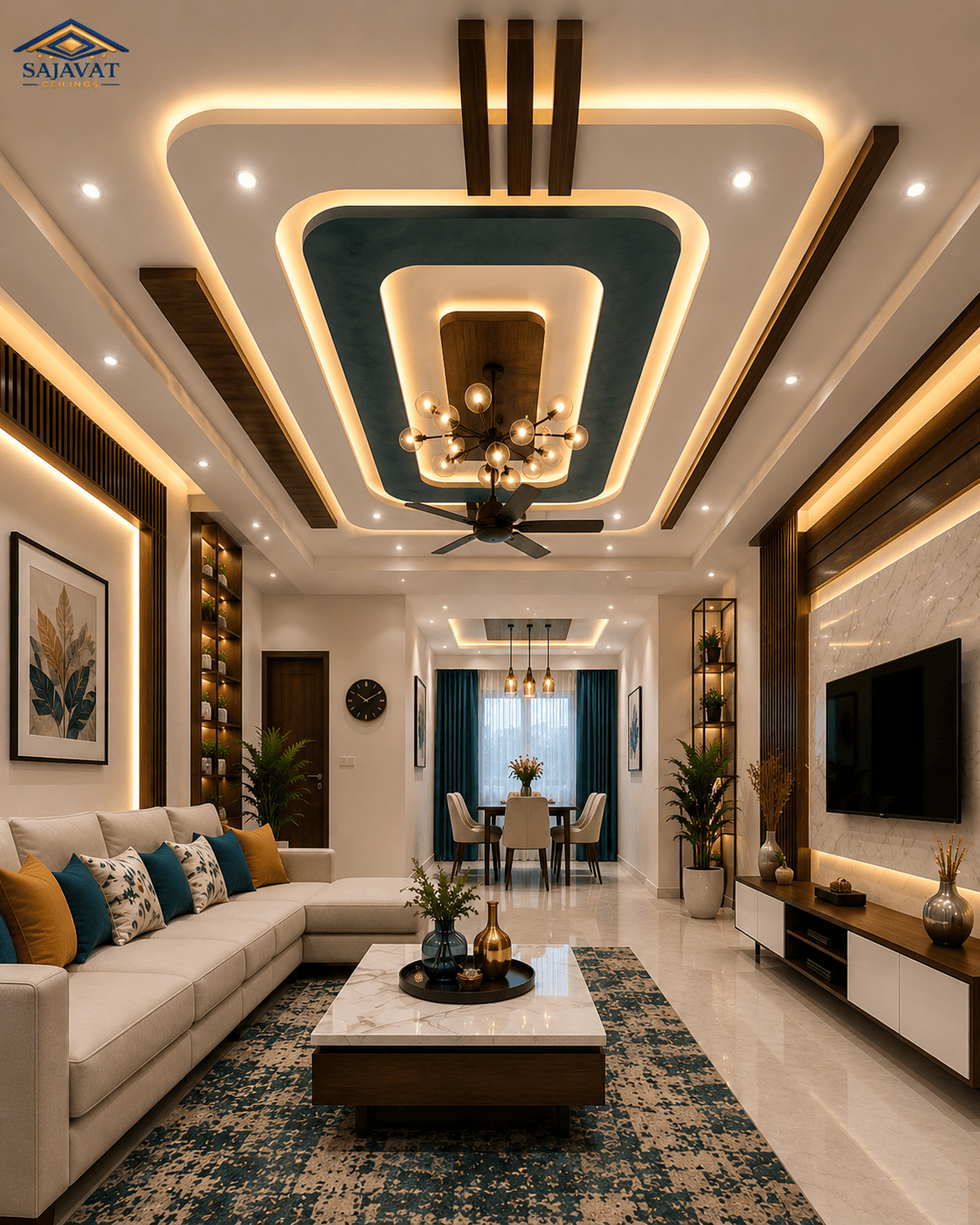 Living Room Ceiling
