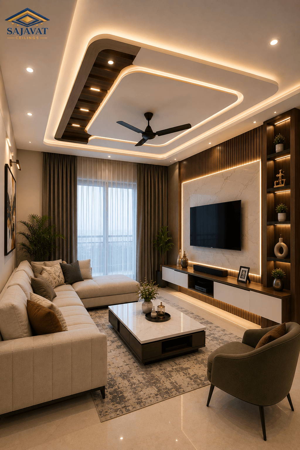 Living Room Ceiling
