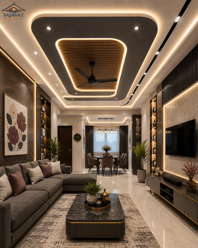 Living Room Ceiling